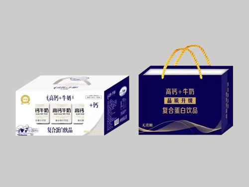 高鈣+牛奶復合蛋白飲品大開(kāi)窗禮盒