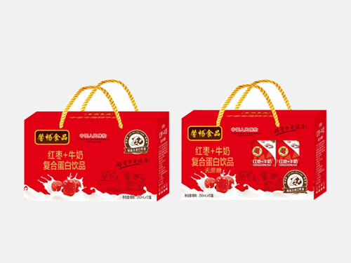 紅棗+牛奶復合蛋白飲品大開(kāi)窗禮盒